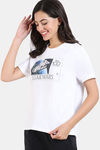 Zivame Star Wars Knit Cotton Loungewear Top - Antique White — thumbnail 4